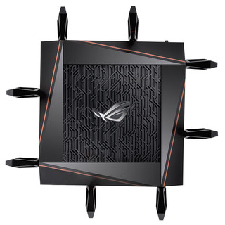 ASUS 华硕 GT-AX11000 双频11000M 家用千兆Mesh无线路由器 WiFi 6 单个装 黑色