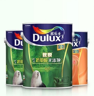 Dulux 多乐士 致悦系列 A740+A748 竹炭抗甲醛全效油漆套装 面漆6L*2+底漆6L 哑光白色