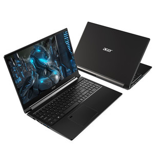 acer 宏碁 Aspire 7 威武骑士 15.6英寸 游戏本 黑色(酷睿i5-10200H、GTX 1650 Ti 8G 、16GB、512GB SSD、1080P、IPS、60Hz）