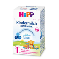 PLUS会员：HiPP 喜宝 益生元系列 益生菌婴幼儿配方奶粉 1+段/4段 600g/盒 