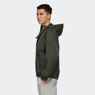 adidas 阿迪达斯 M S2S WV CL JKT 男士运动夹克 ED1930 深土地棕 M