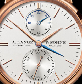 A. LANGE & SÖHNE 朗格 SAXONIA系列 386.032 38.4mm 男士机械手表 白盘 棕色皮带 圆形