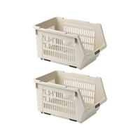 YANXUAN 网易严选 多功能收纳篮 2个装