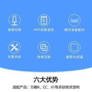 chlorop/叶绿体智能墙壁开关wifi遥控智能家居天猫精灵智能开关