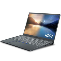 MSI 微星 尊爵Prestige 14 14.0英寸 轻薄本 太空灰(酷睿i7-1185G7、核芯显卡、16GB、512GB SSD、1080P、IPS）