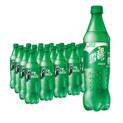 Coca-Cola 可口可乐 雪碧 无糖零卡 碳酸饮料 500ml*24瓶 *3件