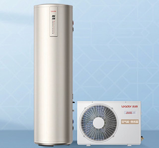 Haier 海尔 空气能热泵热水器家用200升分体式一级能效变频Leader空气源BP3