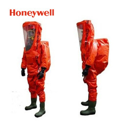 霍尼韦尔（Honeywell）EasyChem内置式重型防化服 气密型 1400021-M-42 防护服 1套 企业定制