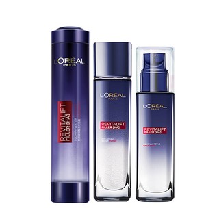 L'OREAL PARIS 巴黎欧莱雅 复颜玻尿酸套装（精华液75ml+晶露65ml+乳液50ml）