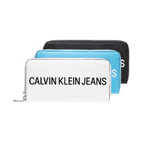 历史低价、考拉海购黑卡会员：Calvin Klein 卡尔文·克莱 JEANS K60K605266 女士大拉链钱包 *4件