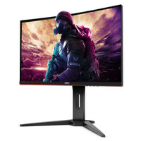 AOC C27G1 27英寸 VA曲面电竞显示器（144Hz、Adaptive-Sync、1700R曲率）