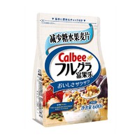 88VIP：Calbee 卡乐比减少糖早餐即食谷物麦片600g *5件
