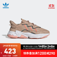 阿迪达斯官网 adidas 三叶草 OZWEEGO W 女子经典运动鞋 EE7017 如图 36
