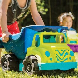 比乐B.Toys玩水玩沙玩具户外车儿童户外沙滩50CM大号运沙大型运输车+凑单品