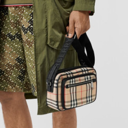 BURBERRY 博柏利 80101521 男士Vintage格纹背包