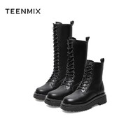 Teenmix 天美意 MDX34DD0 女士厚底骑士靴