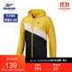 Reebok锐步男子休闲防风衣CL V P WINDBREAKER 时尚潮流大衣FXP31 EC4559_黄色 A/L