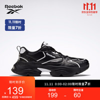 Reebok锐步运动经典男子休闲鞋AADORUN低帮复古鞋 FX1127_黑色/白色 42