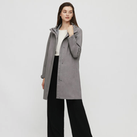 UNIQLO 优衣库 429061 女装 BLOCKTECH连帽大衣