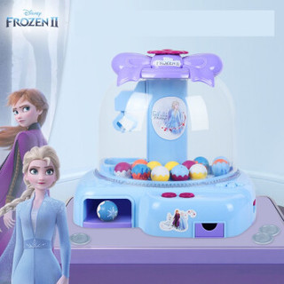 迪士尼女孩玩具冰雪奇缘抓娃娃机爱莎公主夹娃娃机儿童玩具过家家生日礼物 DS-2793 *3件