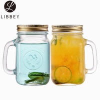 移动端：Libbey 利比 进口玻璃杯公鸡杯 488ml 两只装