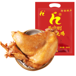 京东plus会员画宝刚道口烧鸡即食真空装600克袋