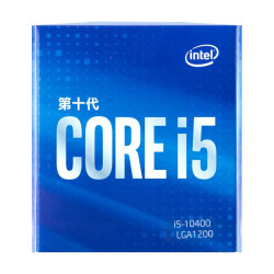 intel 英特尔 酷睿 i5-10400F 盒装CPU处理器