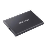 SAMSUNG 三星 T7系列 固态硬盘 2TB USB3.2接口 MU-PC2T0 太空灰