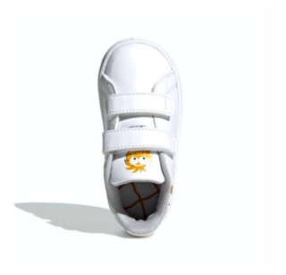 adidas 阿迪达斯 neo ADVANTAGE I 婴童休闲运动鞋 EF0305 白色 20