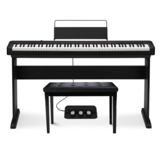 casio 卡西欧 电钢琴 ep-s120 琴 单踏板 x琴架 琴凳礼包