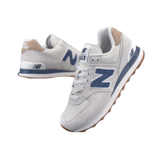 new balance 574系列 中性跑鞋 ML574LGI 灰色 40