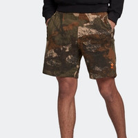 adidas  阿迪达斯  CAMO AOP SHORT 男士运动短裤 GD5953 麻色/棕 /深土地绿/信号橙 M