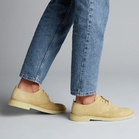 Clarks Desert London 男士低帮休闲皮鞋