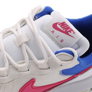 NIKE 耐克 Air Max Verona 女士跑鞋 CZ6156-102 山峰白/游戏宝蓝/白金色/西瓜红 37