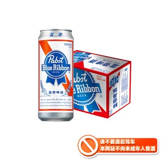 88VIP：Blue Ribbon/蓝带 经典啤酒11度 500ml*12罐 *5件