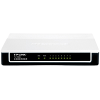 TP-LINK 普联 TL-R760+ 100M 802.3x 家用路由器 白色