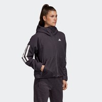 adidas 阿迪达斯 DZ1516 女装户外运动棉服 酱紫 A/M(165/88A)