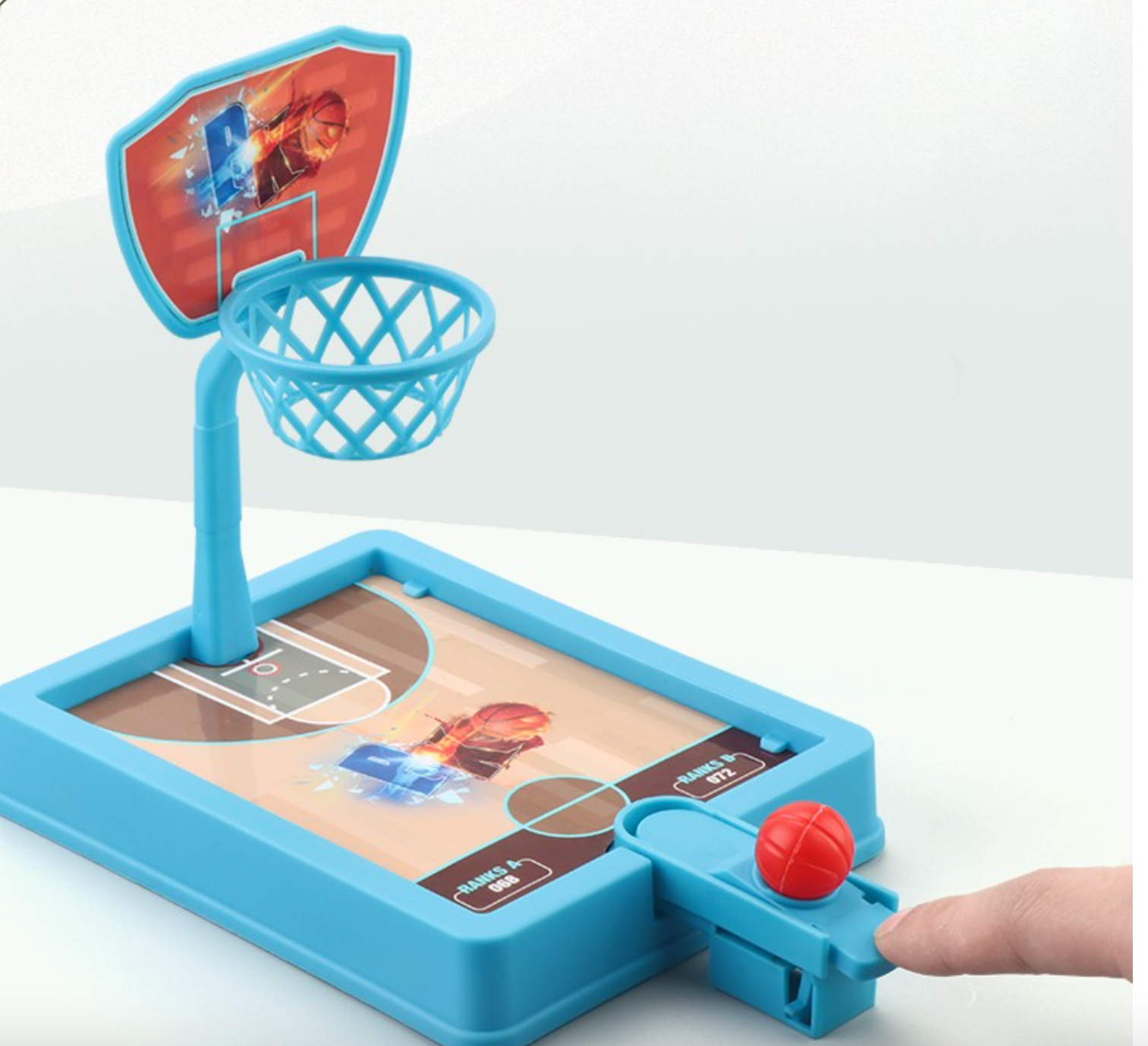 贝恩比 趣味投篮球机4球 蓝色                 所属分类:创意玩具
