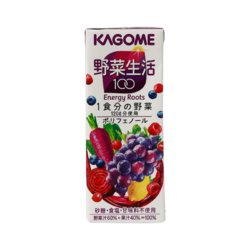 KAGOME 可果美 混合果蔬汁 200ml*12盒
