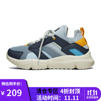 Skechers斯凯奇官方 新品复古厚底老爹鞋 时尚拼色休闲鞋男鞋51978 51978/BLMT 43