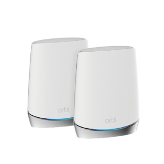 NETGEAR 美国网件 Orbi奥秘系列 Orbi RBK752 三频4200M 千兆Mesh无线分布式路由器 Wi-Fi 6 一母一子装 白色