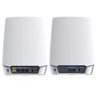 NETGEAR 美国网件 Orbi奥秘系列 Orbi RBK752 三频4200M 千兆Mesh无线分布式路由器 Wi-Fi 6 一母一子装 白色