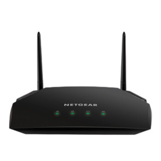 NETGEAR 美国网件 R6260 1600M WiFi 5 家用路由器 黑色