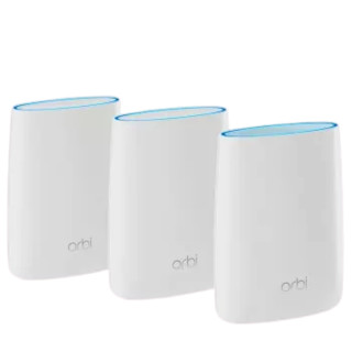 NETGEAR 美国网件 Orbi Mini RBK20 变形金刚版 2200M WiFi 5 分布式路由器+RBS20 子母路由