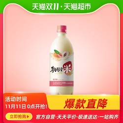 韩国原瓶进口 麴醇堂 果味玛克丽米酒3%vol 桃子味750ml*1瓶