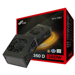 FSP 全汉 额定350W MS350D 电源 (SFX电源/智能温控风扇/固态电容）