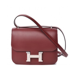 考拉海购黑卡会员herm06s爱马仕女士经典h扣牛皮斜挎包
