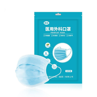 助鑫  一次性医用外科口罩 100只