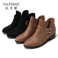 Daphne 达芙妮 1717505084 女款粗跟短靴