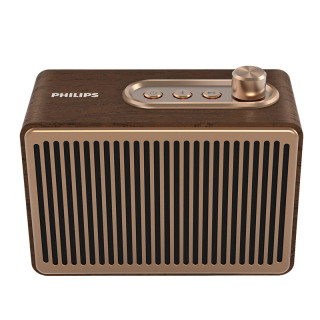 philips飞利浦洛可可系列tavs300无线蓝牙音箱棕色